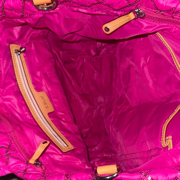 MZ Wallace Fuchsia Quilted metro Tote *defect - Picture 7 of 7